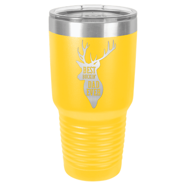 Best Buckin' Dad Ever 30oz Ringneck Tumbler